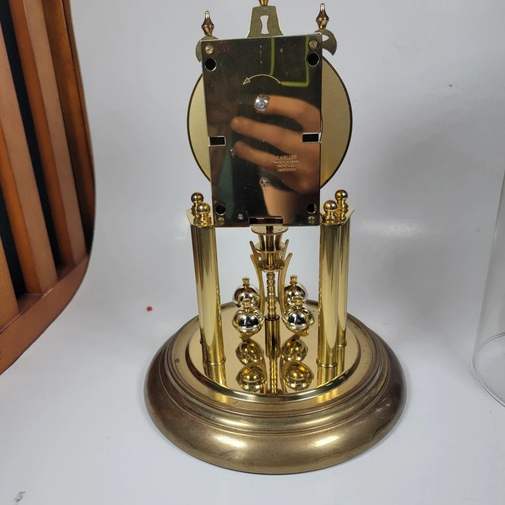 Vintage Elgin S. Haller 400‎ Day Anniversary Clock German 